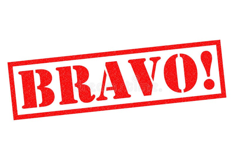 BRAVO! Σφραγίδα ελεύθερη απεικόνιση δικαιώματος BRAVO! Σφραγίδα ελεύθερη απεικόνιση δικαιώματος
