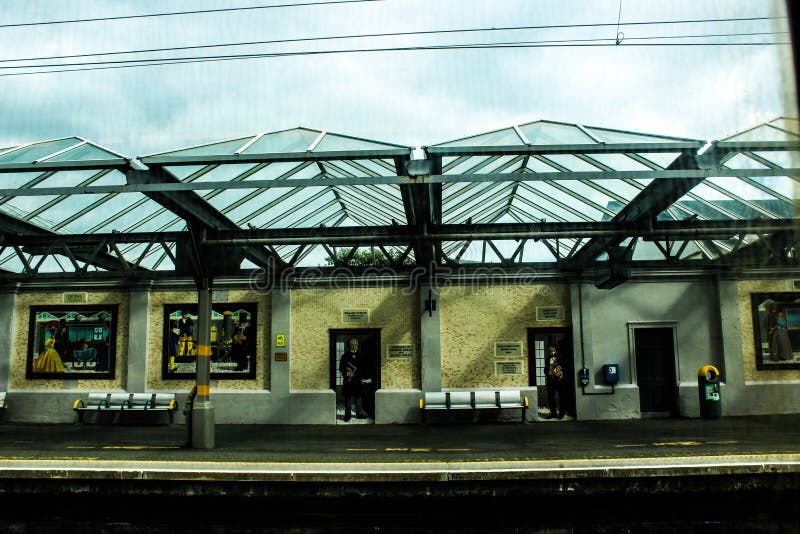 Bray Train Station Bray County Wicklow Editorial Stock Image Image of style, bray 196221209