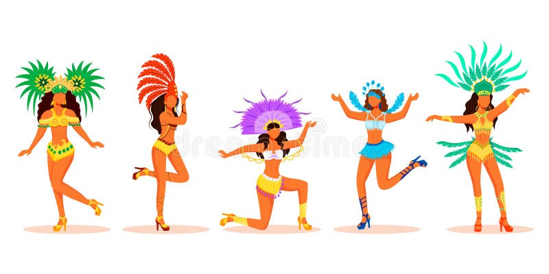 brazilian carnival dancers