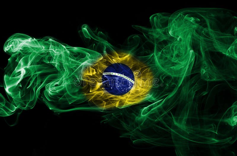 Brazil flag smoke stock photo. Image of nation, brasilia - 103772904