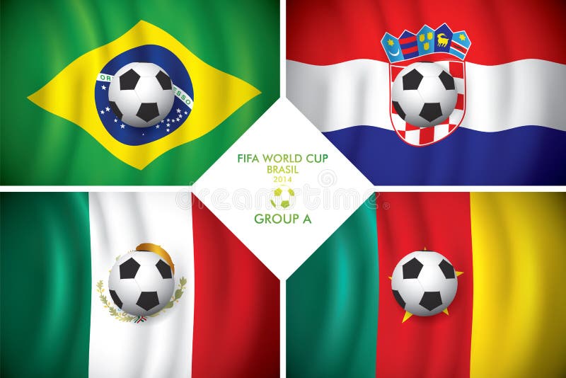 Brazil 2014 Group B. FIFA Word Cup. Editorial Stock Image Illustration of group, australia