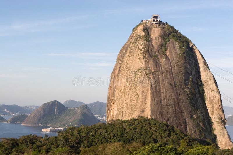 Brazil_Rio_Sugar Loaf royalty free stock photos