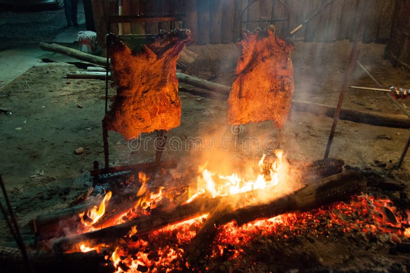 Churrasco Picanha Brazilian Barbecue Isolated Stock Image - Image of  eating, fire: 66395801