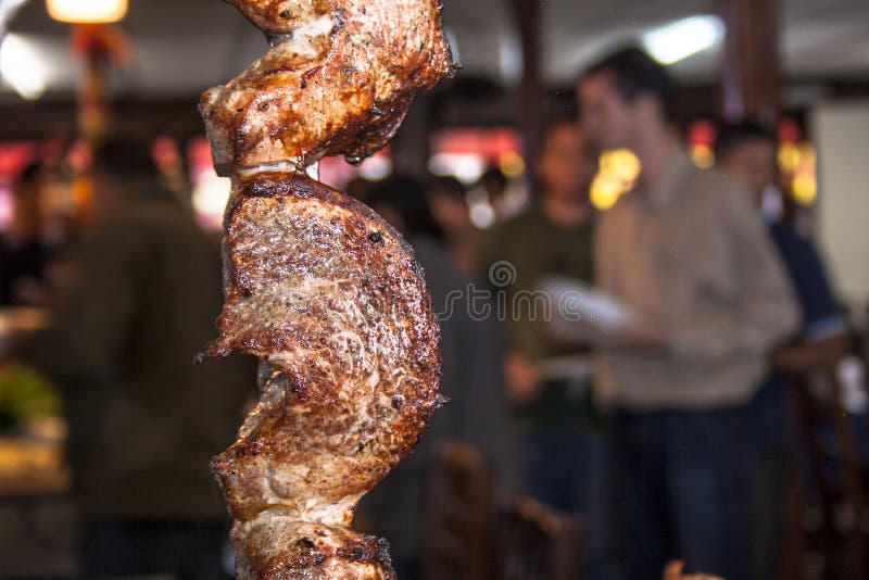 Churrasco Picanha Brazilian Barbecue Isolated Stock Image - Image of  eating, fire: 66395801