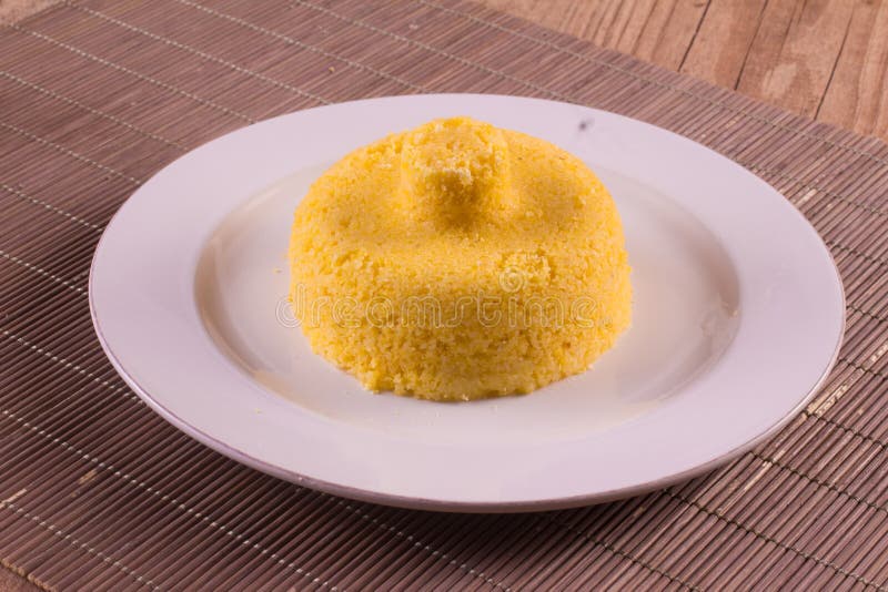 Brazilian Corn Couscous. Cuscuz or Cuscuz Stock Image Image of