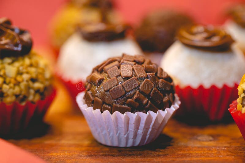 Brazilian Gourmet Brigadeiro Brazilian Food Dessert Stock Image Image Of Condensed Cuisine