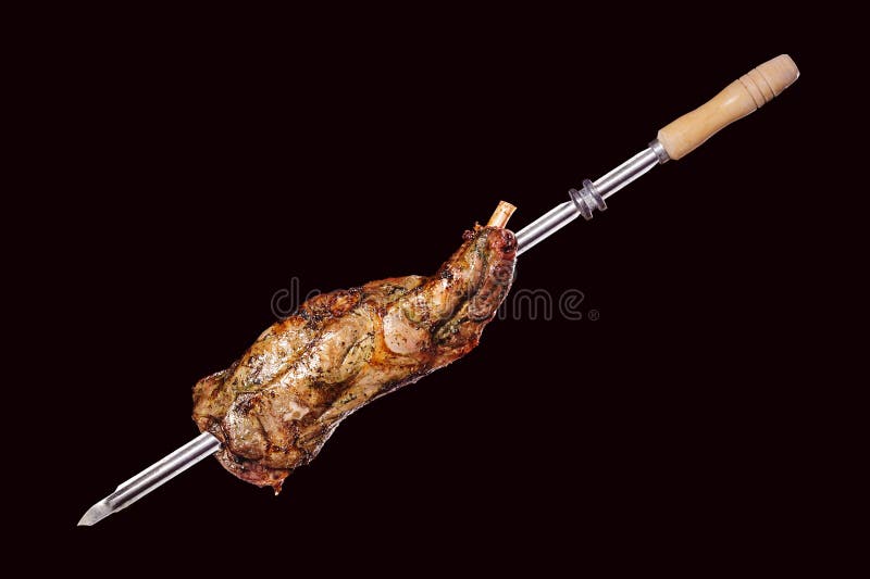 A Brazilian Traditional Barbecue - Fraldinha No Espeto Stock Image - Image  of churrasco, delicious: 186748487