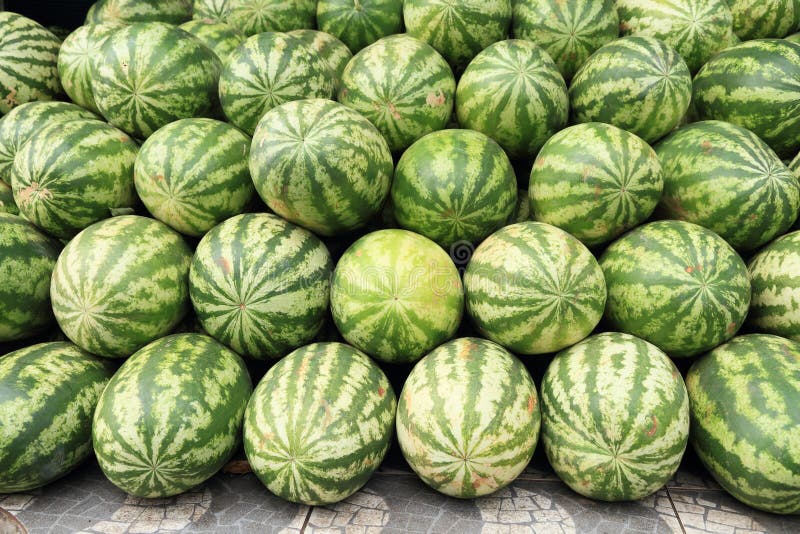 Melony zdjęcie stock. Obraz złożonej z jedzenie, dojrzały 19436402