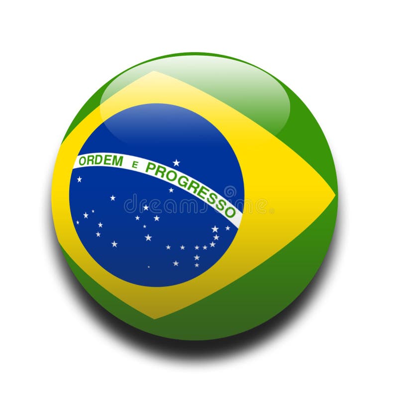 Brazylijskiej flagę