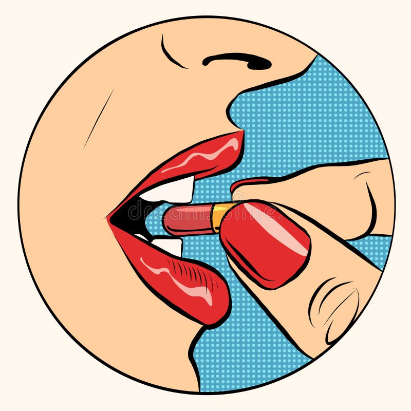 Brać pigułki lekarstwo ilustracja wektor Brać pigułki lekarstwo ilustracja wektor