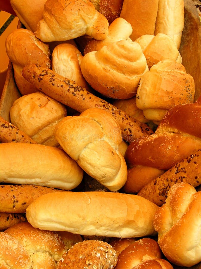 Rôzne druhy chleba.