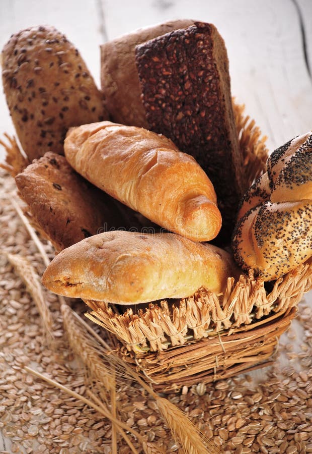 Bread in a basket