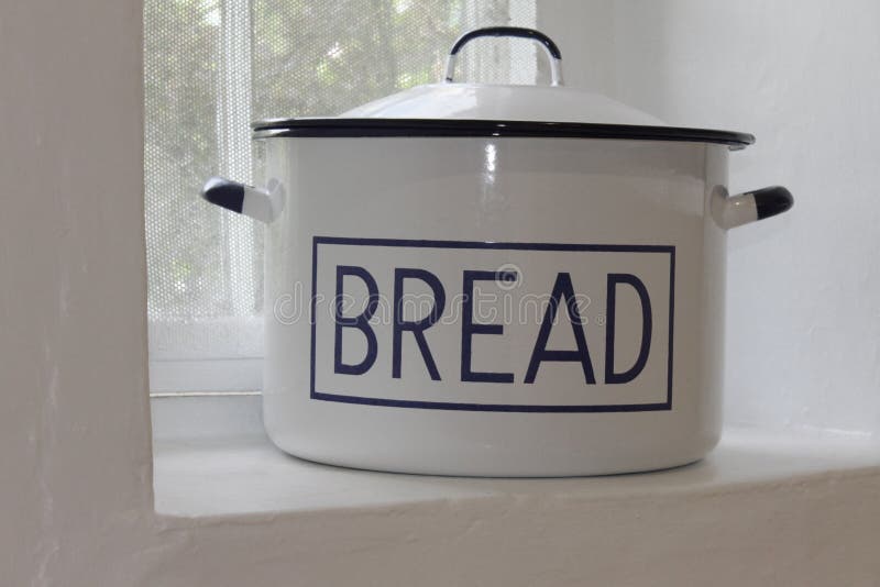 Bread bin stock photo. Image of shelf, bread, basic, larder 53430422