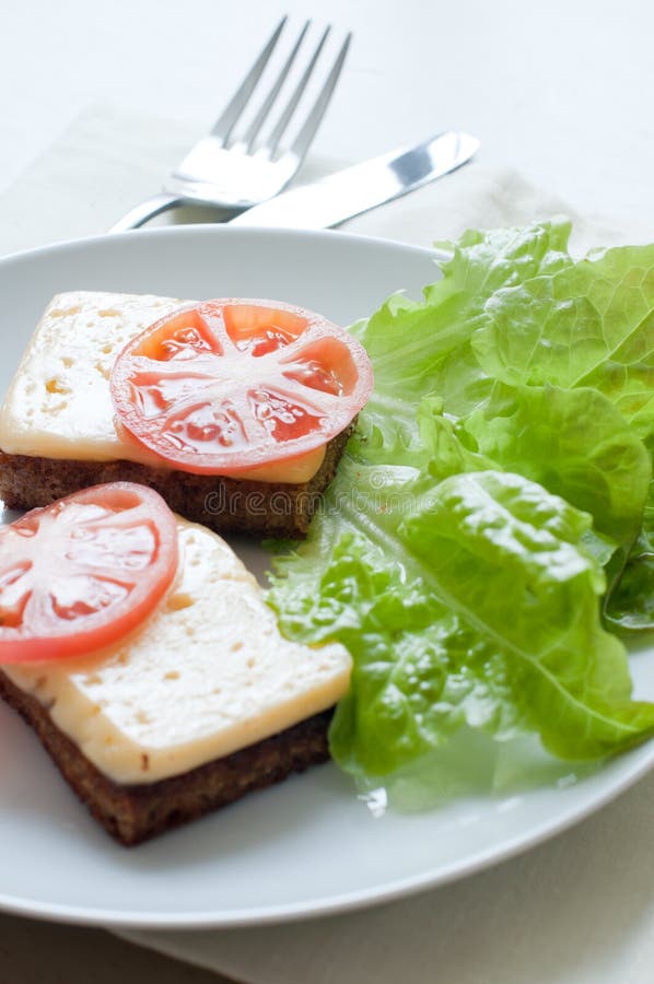 Bread with cheese