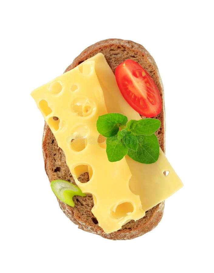 Bread and Swiss cheese stock image. Image of dairy, fiber 22374155