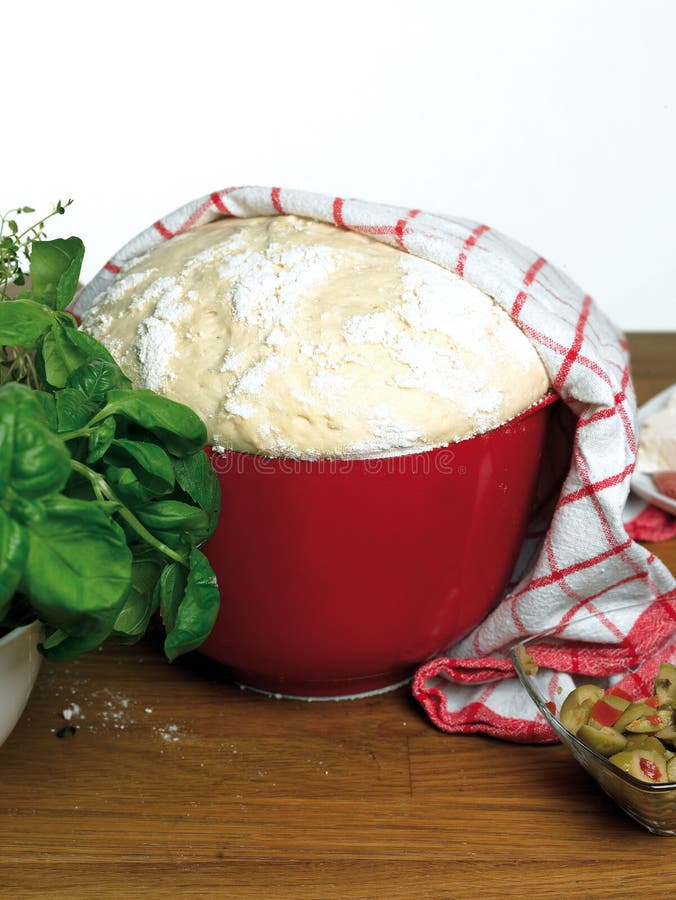 Bread dough stock photo. Image of yeast, bowl, food, dough 10353524