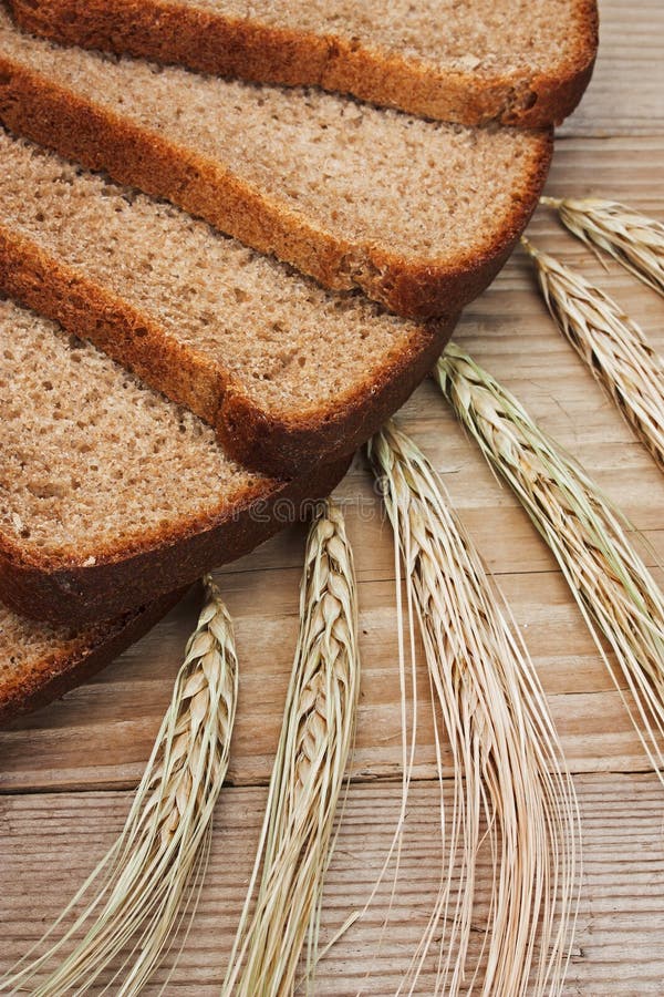 Bread and ears stock image. Image of summer, natural 21071777