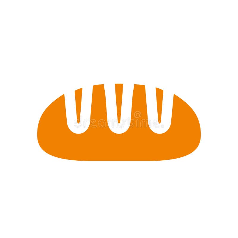 Bread Icons Set on White Background â€“ Vector Stock Illustration