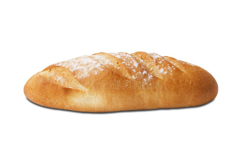 Bread isolated on white background stock photography Bread isolated on white background stock photography