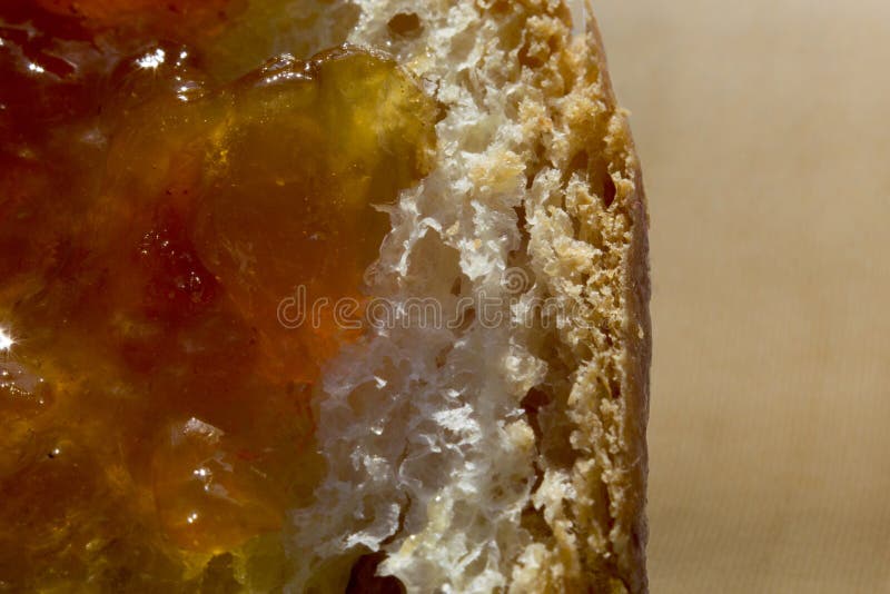 Bread and jam stock image. Image of morning, goodness 50424525