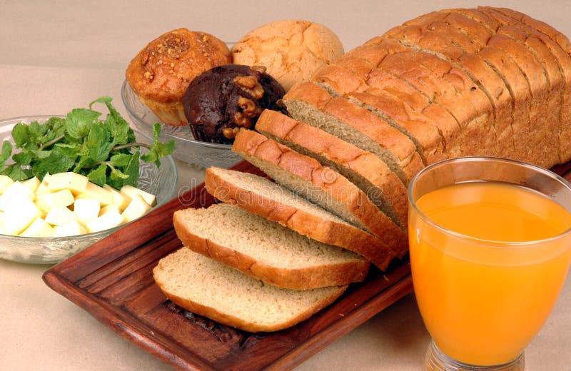 Bread Muffin royalty free stock photo