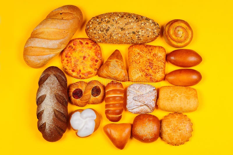 Bread and pastry stock image. Image of brown, chocolate 21807865