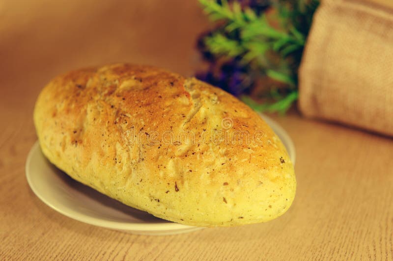 Bread rolls stock photo. Image of single, bakery, healthy 45540544