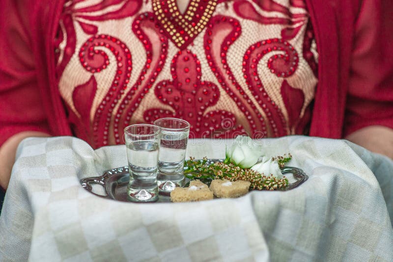 Bread and salt ceremony. stock photo. Image of crowd 173599344