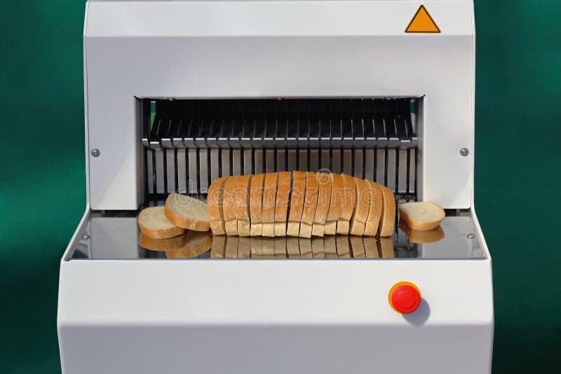 Bread slicer with big loaf stock photo. Image of healthy - 127967590