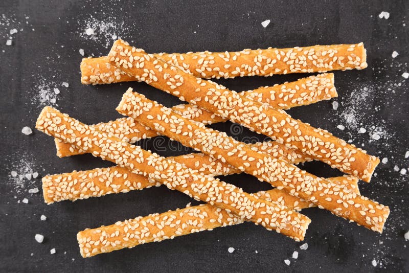 Bread sticks stock photo. Image of food, delicious, crunchy 163472414