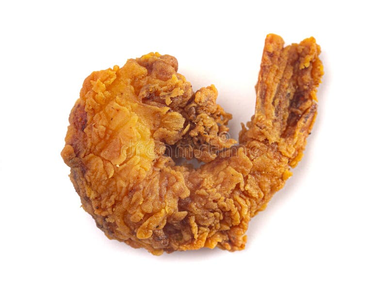 Breaded and Fried Jumbo Shrimp with Tails on a White Background Stock Image Image of dinner