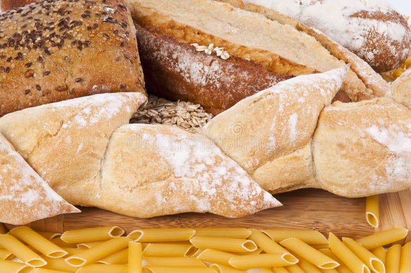 Breads and Pasta variety stock photo. Image of merchandise 22768358