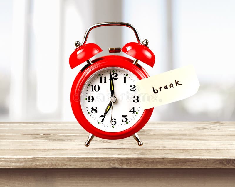 lunch break clock lunch break clock