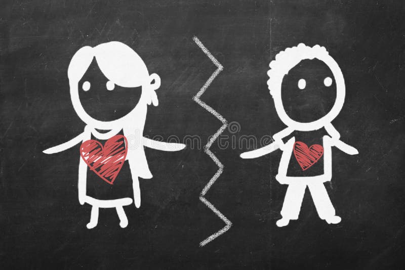 couple confused thinking about their relationship problem doodle drawing  vector illustration. boy and girl stand back to back with small tangled  messy scribble line ball symbol. Stock Vector | Adobe Stock