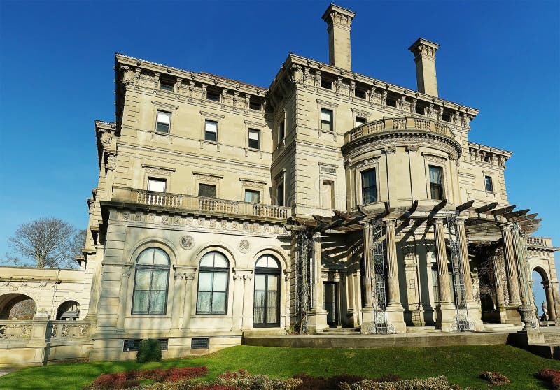 The Breakers Mansion, Newport Editorial Photography Image of panorama, cottage 28926847