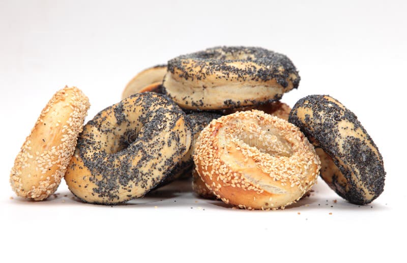 Breakfast Bagels stock photo. Image of flour, jewish 17580124