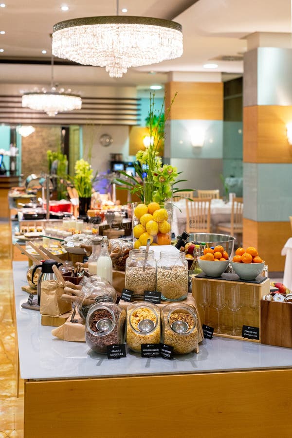 Breakfast Buffet Concept stock photo. Image of lemons 175147078