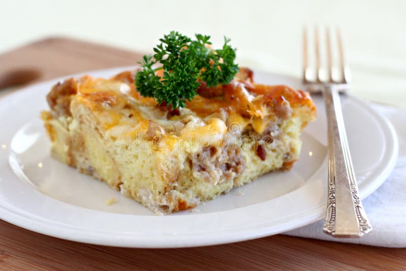 Breakfast Casserole royalty free stock photo