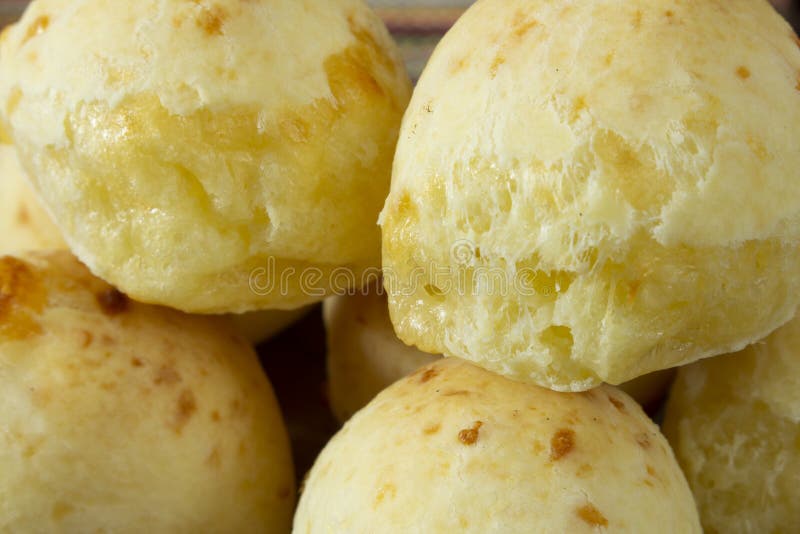Breakfast with Cheese Bread and Coffee. Stock Photo Image of
