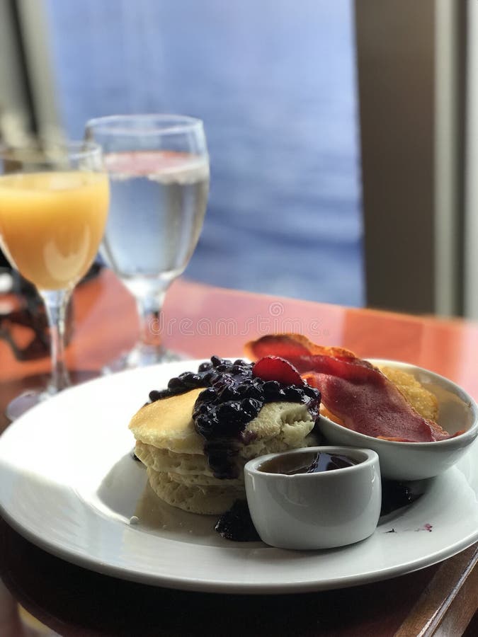 Breakfast Cruise Ship stock image. Image of ship, cruise 108634495