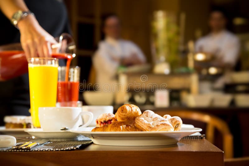 Breakfast Drinks stock image. Image of fresh, buffet 46720753