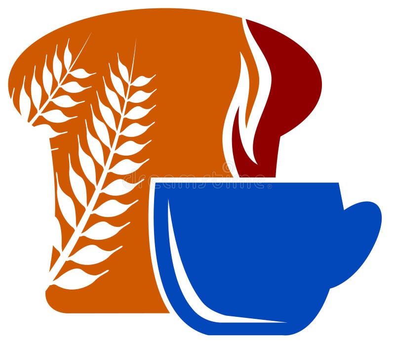 Breakfast logo stock vector. Illustration of bake, beverage 25877942