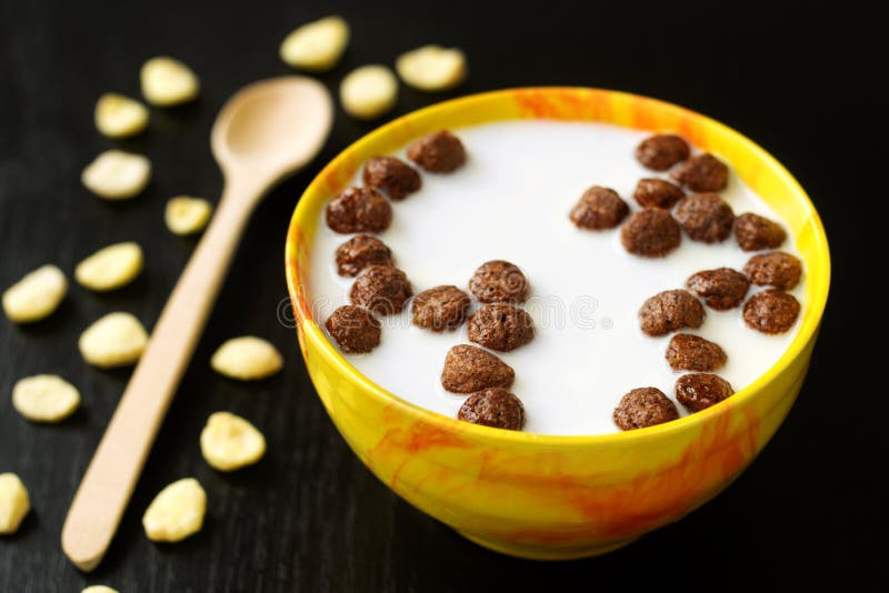 Cereals ball stock photo. Image of bowl, ingredient, grain 16979632