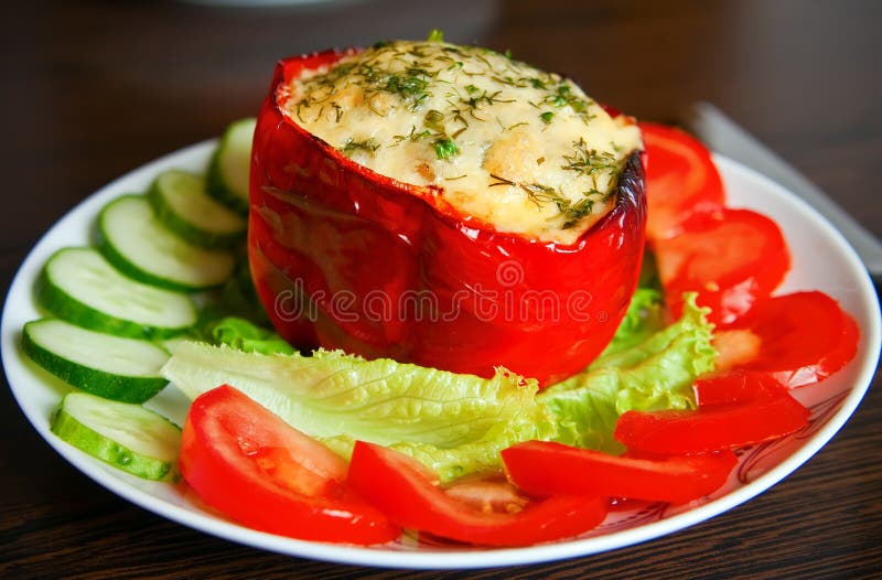 Breakfast with Paprika stock photo. Image of lettuce 15168596