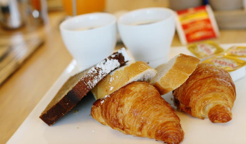 Tea and Sandwich in Paris Cafe Stock Photo - Image of paris, teapot:  21140448