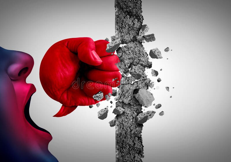 Breaking Down Walls Stock Illustrations 34 Breaking Down Walls Stock