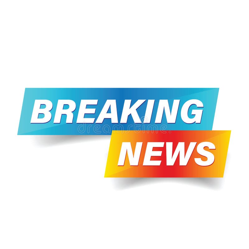 Breaking News  or Tv Banner Headline Stock Vector Illustration of