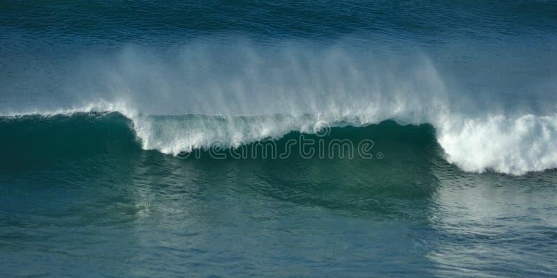 Breaking wave section stock photography Breaking wave section stock photography