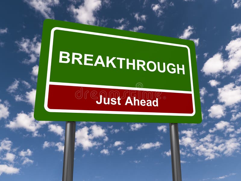 Breakthrough traffic sign stock photo. Image of signs - 230069636