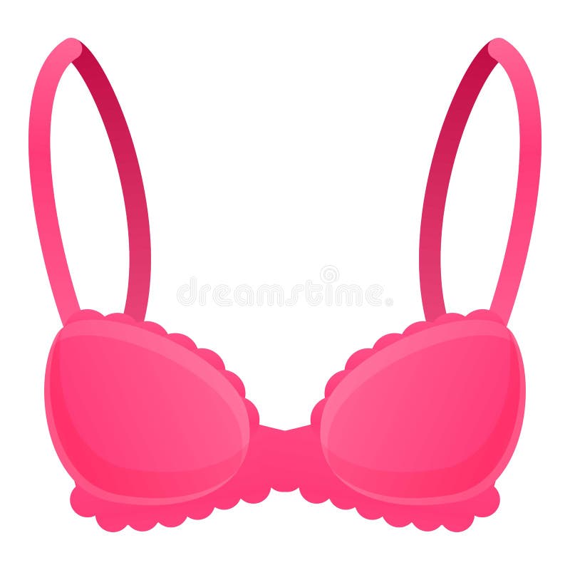 Breast Bra Icon, Cartoon Style Stock Vector - Illustration of icon,  panties: 183656003